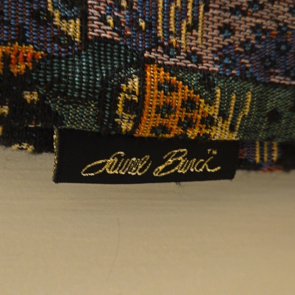 Laurel Burch Vintage tote style cat motif tapestry bag - Picture 6 of 11